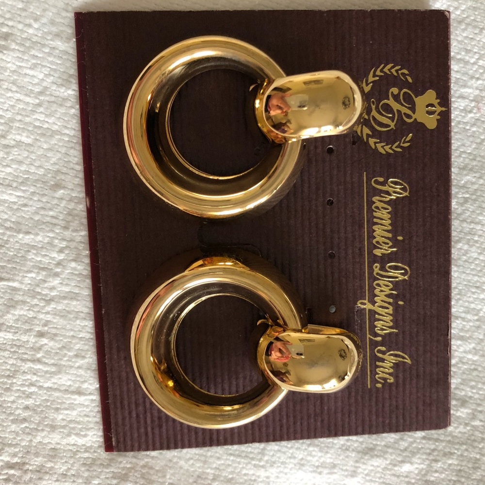 Premier Designs Gold Earrings